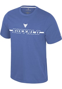 Colosseum Buffalo Bulls Blue Teller Short Sleeve T Shirt