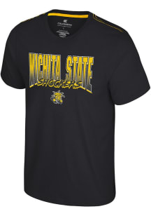 Colosseum Wichita State Shockers Black Manhattan Project Short Sleeve T Shirt