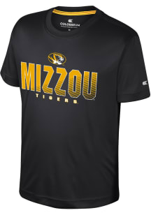 Colosseum Missouri Tigers Youth Black Hargrove Short Sleeve T-Shirt