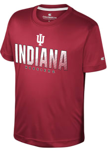 Colosseum Indiana Hoosiers Youth Cardinal Hargrove Short Sleeve T-Shirt