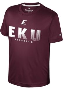 Colosseum Eastern Kentucky Colonels Youth Maroon Hargrove Short Sleeve T-Shirt
