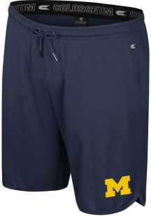 Colosseum Michigan Wolverines Youth Navy Blue Things Happen Shorts