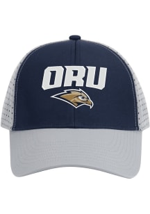 Colosseum Oral Roberts Golden Eagles ATOMIC CPT CAP Adjustable Hat - Navy Blue