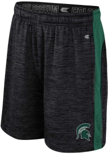 Colosseum Michigan State Spartans Youth Grey Mayfield Shorts
