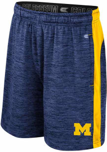 Colosseum Michigan Wolverines Youth Grey Mayfield Shorts