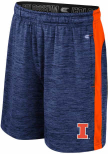 Youth Illinois Fighting Illini Grey Colosseum Mayfield Shorts