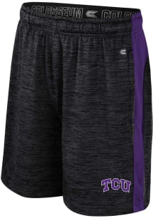 Colosseum TCU Horned Frogs Youth Grey Mayfield Shorts