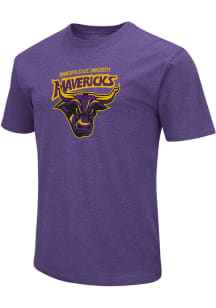 Colosseum Minnesota State Mankato Mavericks Purple Playbook Short Sleeve T Shirt