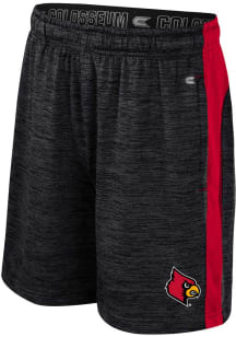 Colosseum Louisville Cardinals Youth Grey Mayfield Shorts
