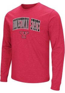 Colosseum Youngstown State Penguins Red Playbook Long Sleeve T Shirt