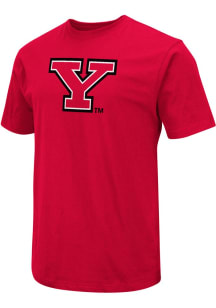 Colosseum Youngstown State Penguins Red Field Short Sleeve T Shirt