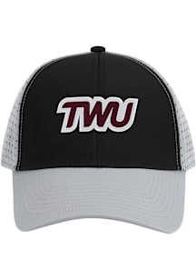 Colosseum Texas Womans University ATOMIC CPT CAP Adjustable Hat - Black