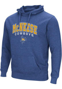 Colosseum McNeese State Cowboys Mens Blue Campus Long Sleeve Hoodie