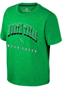 Colosseum North Texas Mean Green Youth Kelly Green Hawkins Short Sleeve T-Shirt