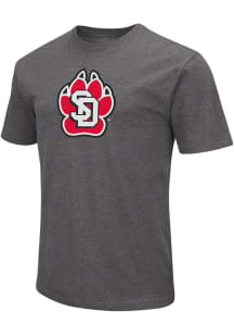 Colosseum South Dakota Coyotes Grey Playbook Short Sleeve T Shirt