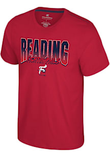 Colosseum Reading Fightin Phils Red Manhattan Short Sleeve Fashion T Shirt