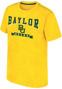 Colosseum Baylor Bears Youth Gold Will Short Sleeve T-Shirt