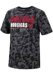 Colosseum Indiana Hoosiers Green Flat Name Mascot Playbook Short Sleeve T Shirt