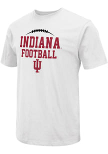 Indiana Hoosiers White Colosseum Sport Drop Field Short Sleeve T Shirt