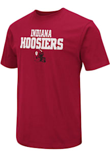Colosseum Indiana Hoosiers Cardinal Sport Drop Field Short Sleeve T Shirt
