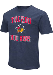 Colosseum Toledo Mud Hens Navy Blue Playbook Short Sleeve T Shirt