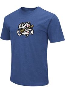 Colosseum Omaha Storm Chasers Blue Playbook Short Sleeve T Shirt