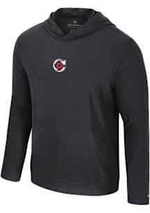 Colosseum Cincinnati Cyclones Mens Red Strauss Long Sleeve Lightweight Hoodie