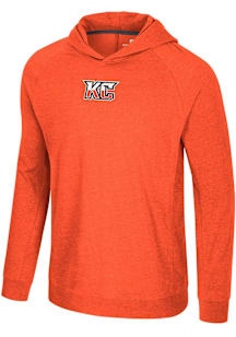 Colosseum Kansas City Mavericks Mens Orange Back in Business Long Sleeve Hoodie