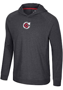 Colosseum Cincinnati Cyclones Mens Red Back in Business Long Sleeve Hoodie