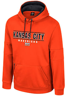 Colosseum Kansas City Mavericks Mens Orange Hits the Road Hood