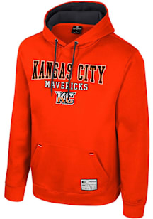 Colosseum Kansas City Mavericks Mens Orange Charlie Fashion Hood