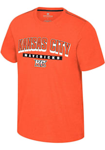 Colosseum Kansas City Mavericks Orange Back in Business Short Sleeve T Shirt