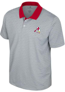 Colosseum Springfield Cardinals Mens Red Blackett Short Sleeve Polo