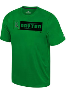 Colosseum Dayton Dragons Green Quantam Short Sleeve T Shirt