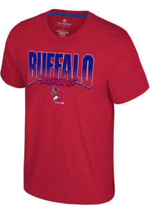 Colosseum Buffalo Bisons Red Manhattan Short Sleeve Fashion T Shirt