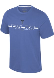 Colosseum Tulsa Drillers Blue Teller Short Sleeve T Shirt