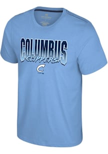 Colosseum Columbus Clippers Light Blue Manhattan Short Sleeve Fashion T Shirt