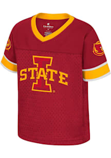 Colosseum Iowa State Cyclones Toddler Cardinal Nothing But The Hits Football Jersey
