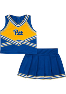 Toddler Girls Pitt Panthers Blue Colosseum Lollipop Park Cheer Sets