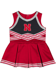 Baby Nebraska Cornhuskers Red Colosseum Lollipop Park Cheer Set
