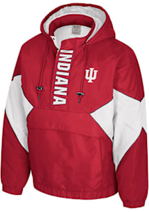 Colosseum Indiana Hoosiers Mens Richest Man Heavyweight Jacket - Cardinal