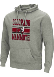 Colosseum Colorado Mammoth Mens Grey Campus Long Sleeve Hoodie