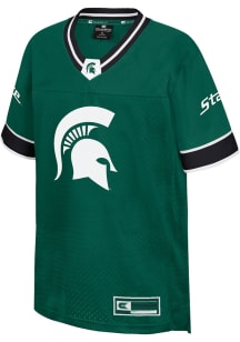 Youth Michigan State Spartans Green Colosseum Nothing But The Hits Football Jersey Jersey