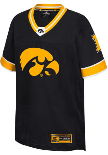 Youth Iowa Hawkeyes Black Colosseum Nothing But The Hits Football Jersey Jersey