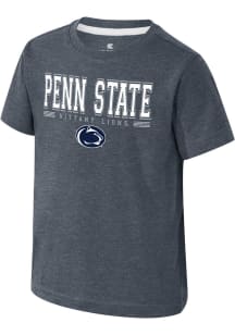 Colosseum Penn State Nittany Lions Toddler Navy Blue Hawkins Short Sleeve T-Shirt