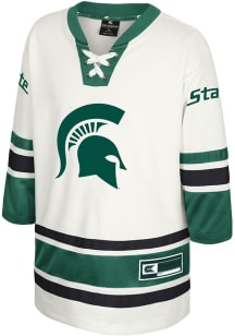 Youth Michigan State Spartans Green Colosseum Puck Proud Hockey Jersey Jersey