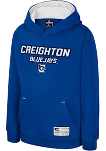 Colosseum Creighton Bluejays Youth Blue Land Of Long Sleeve Hoodie
