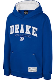 Colosseum Drake Bulldogs Youth Blue Land Of Long Sleeve Hoodie