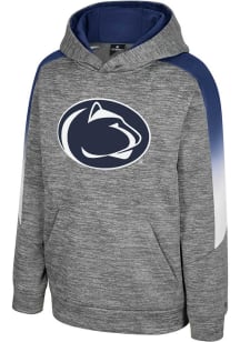 Youth Penn State Nittany Lions Grey Colosseum The Gang Long Sleeve Hood