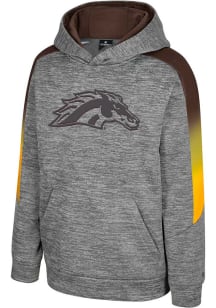 Youth Western Michigan Broncos Grey Colosseum The Gang Long Sleeve Hood